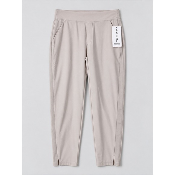 Athleta Pants - Athleta Brooklyn Ankle Pants Size 4 Stretch Pull On Tapered Athleisure New